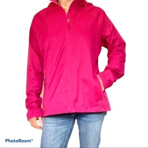 L.L. Bean Lightweight Full Zip Hooded Nylon Jacket